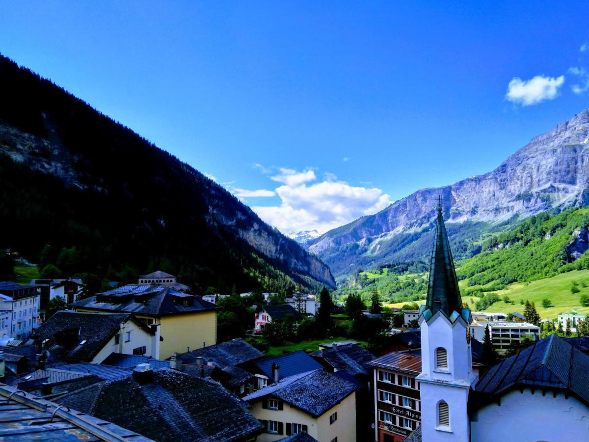 Hotel Restaurant Escher Leukerbad Esterno foto