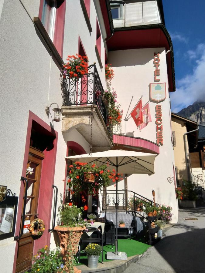 Hotel Restaurant Escher Leukerbad Esterno foto