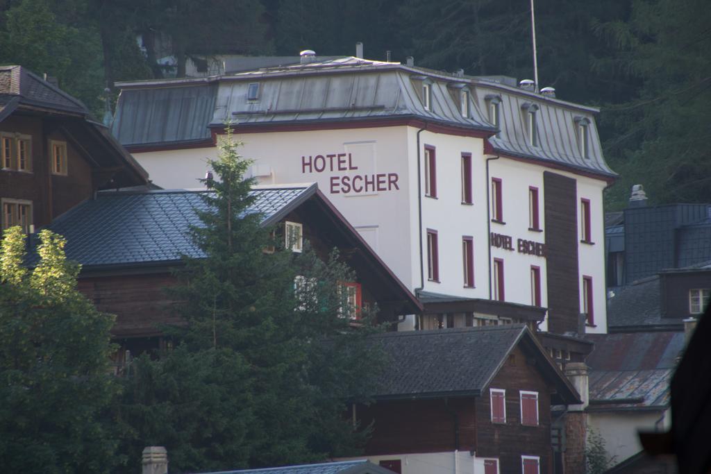 Hotel Restaurant Escher Leukerbad Esterno foto