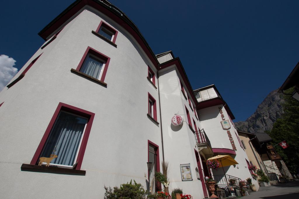 Hotel Restaurant Escher Leukerbad Esterno foto