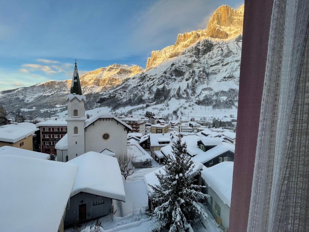 Hotel Restaurant Escher Leukerbad Esterno foto